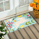 In Bloom Bunny Washable Indoor/Outdoor Mat
