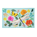 Greenhouse Garden Welcome Friends Washable Indoor/Outdoor Mat