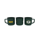 Green Bay Packers Ceramic Camp Cup with Enamel Finish, 14oz