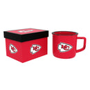 Kansas City Chiefs Ceramic Camp Cup with Enamel Finish, 14oz