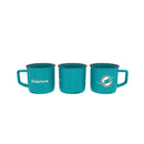 Miami Dolphins Ceramic Camp Cup with Enamel Finish, 14oz