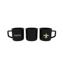 New Orleans Saints Ceramic Camp Cup with Enamel Finish, 14oz