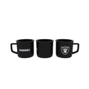 Las Vegas Raiders Ceramic Camp Cup with Enamel Finish, 14oz