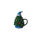 Evergreen Home Accents,18oz. Holiday Tree Cup Gift Set, Los Angeles Chargers,4.84x6.42x7.09 Inches