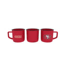 San Francisco 49ers Ceramic Camp Cup with Enamel Finish, 14oz