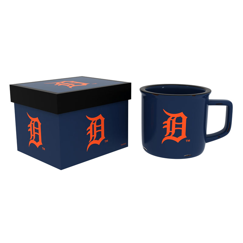 Detroit Tigers Ceramic Camp Cup with Enamel Finish, 14oz