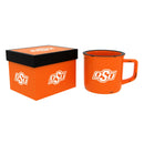 Oklahoma State University Ceramic Camp Cup with Enamel Finish, 14oz