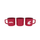 Washington State University Ceramic Camp Cup with Enamel Finish, 14oz