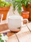 Pollinator Garden Coffee Cup Ceramic Bumble Bee, 12oz, Asst of 4