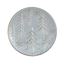 8.75" Ceramic Salad Plate, Winter Frost,3ar9914