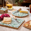 Olive Oasis Wood Cheese Board with Knife Set, Asst