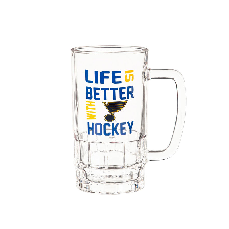 Glass Tankard Cup with Gift Box, St Louis Blues
