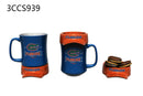 11oz. Ceramic Cup and Coaster Gift Set, University of Florida,3ccs939
