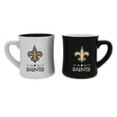 New Orleans Saints 10oz Ceramic Cup Set, 2pc