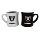 Las Vegas Raiders 10oz Ceramic Cup Set, 2pc