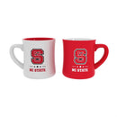 North Carolina State University 10oz Ceramic Cup Set, 2pc