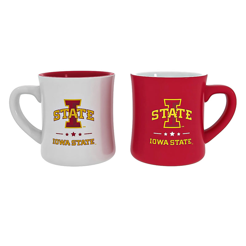 Iowa State University 10oz Ceramic Cup Set, 2pc