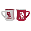 University of Oklahoma 10oz Ceramic Cup Set, 2pc
