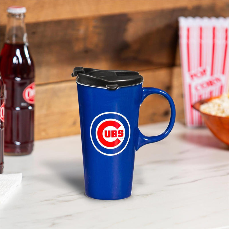 Chicago Cubs Boxed Travel Latte Cup, 17oz