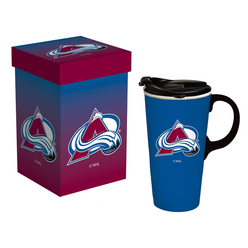 Boxed Travel Latte Cup, Colorado Avalanche