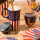 Ceramic Perfect Travel Cup, 17oz, w/ Gift Box, Liberty