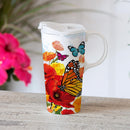 Monarch Butterfly and Friends Ceramic Perfect Cup, 17oz, Gift Box