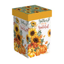 Gather and Be Grateful Sunflower Ceramic Perfect Cup, 17oz, Gift Box