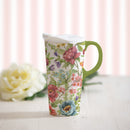 Florals from the Garden Ceramic Perfect Cup, 17oz, Gift Box