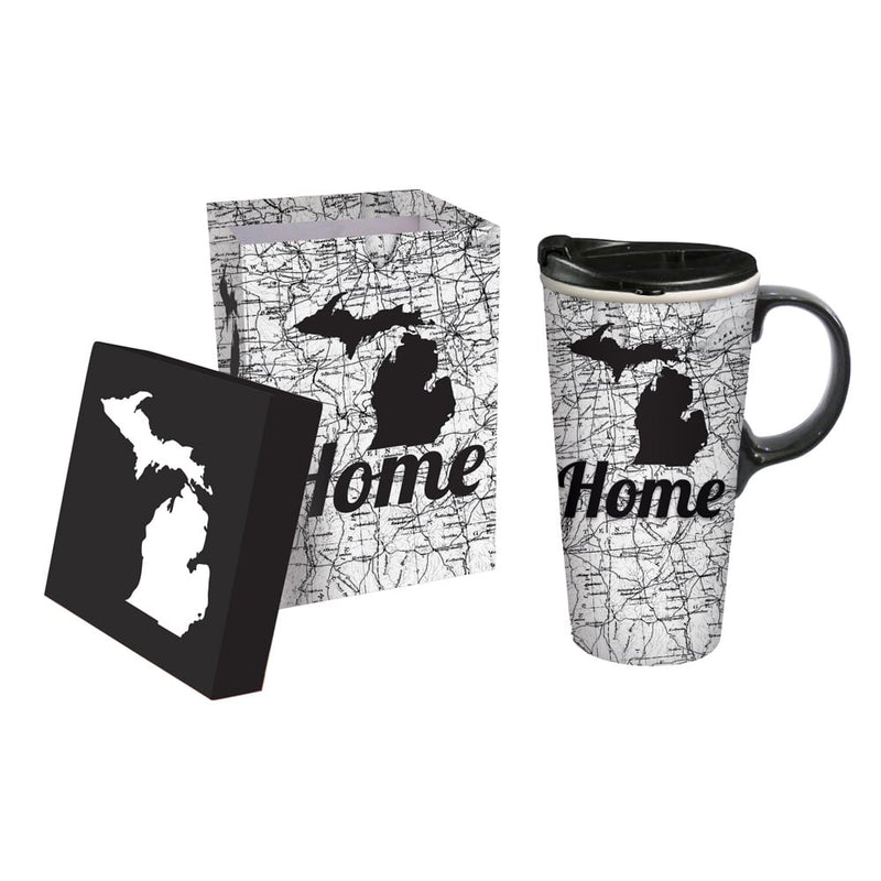 Ceramic Perfect Cup, 17 oz., Michigan