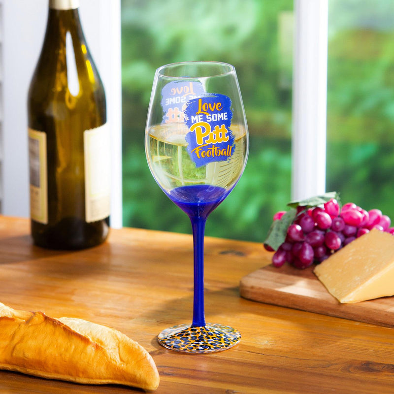 University of Pittsburgh, 17oz Boxed Stemware