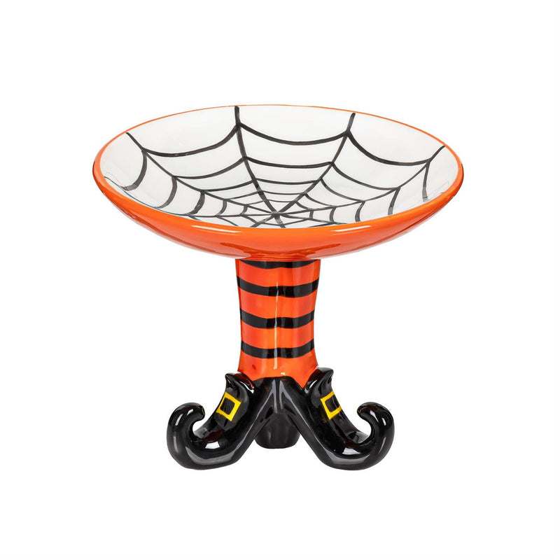 Witch Leg Ceramic Serving Dish, 7.5"L