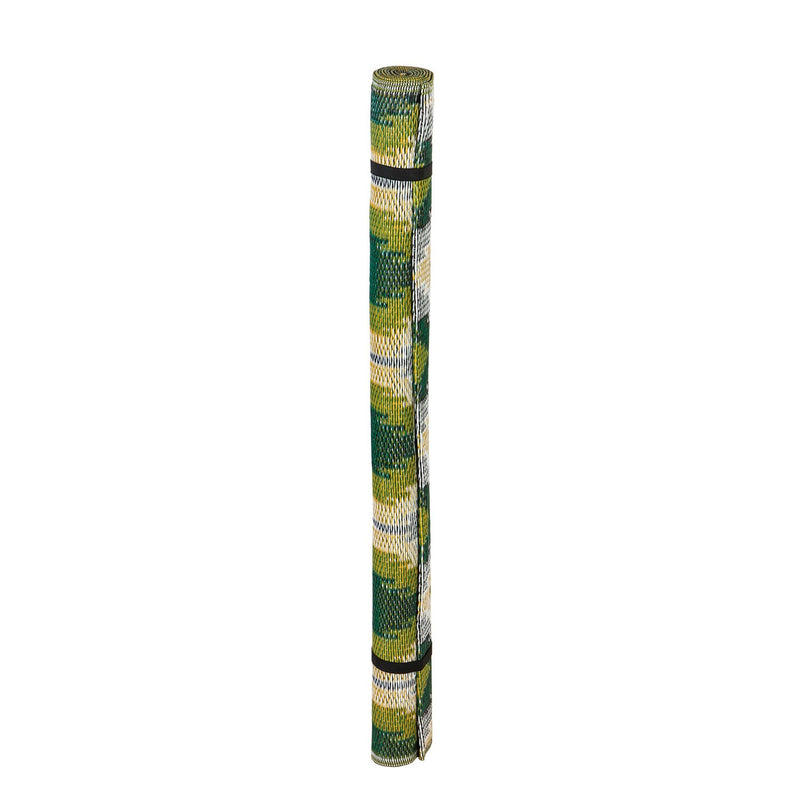 ReversibleWeather-resistant Rug 3'x5' Green and Yellow