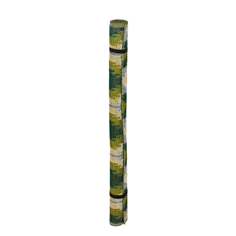 ReversibleWeather-resistant Rug 3'x5' Green and Yellow