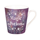 Magic Potion Ceramic Cup Flare Cup and Purple Socks Gift Set, 12oz, Gift Box