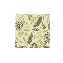 Beeswax Wrap, Set of 3, Delicate Greenery