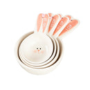 Ceramic Bunny Measuring Cups, Set of 4