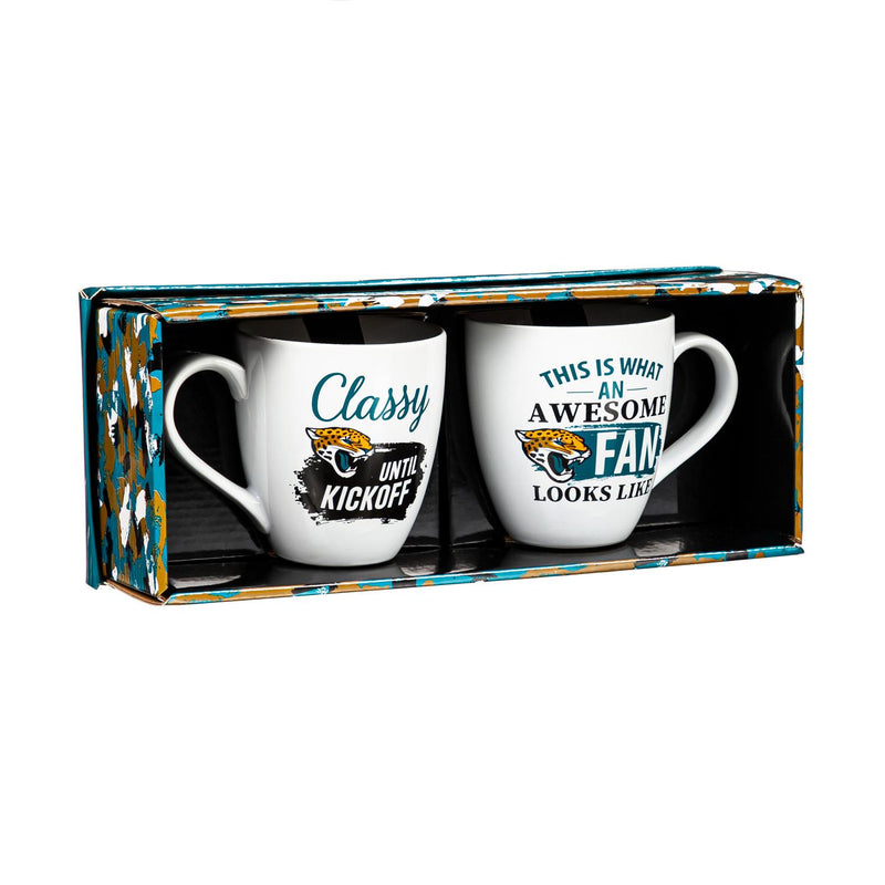 Jacksonville Jaguars, Ceramic Cup O'Java 17oz Gift Set