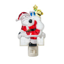 Acrylic Santa Claus in Chimney Nightlight,3nt188
