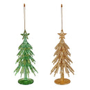 6.5" Glitter Christmas Tree Ornament,3orn085