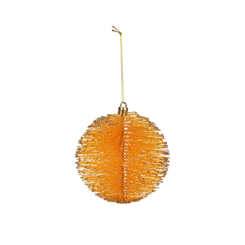 4" Round Bottlebrush Ornament