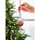 Acrylic Wine Ornament, 2 Assorted,3ot1168