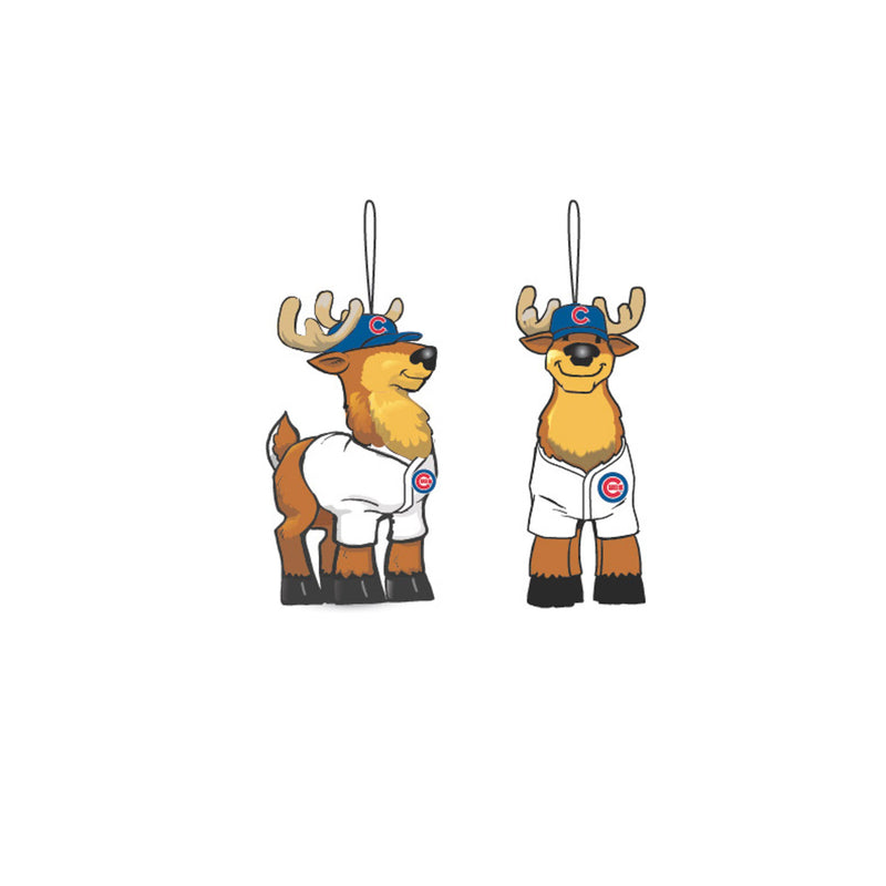 Chicago Cubs Reindeer Player Ornament