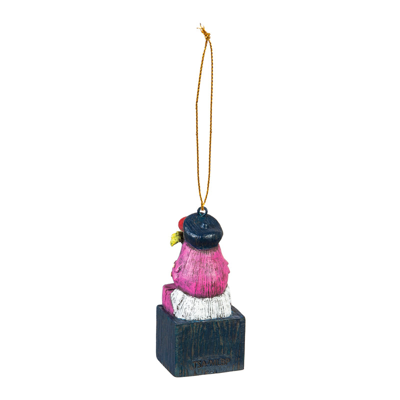 Mascot Ornament, Cleveland Indians,3ot4207masb