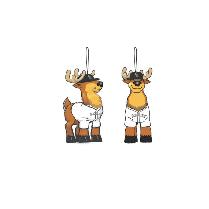 Colorado Rockies Reindeer Player Ornament