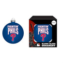 Philadelphia Phillies Blown Glass Ornament