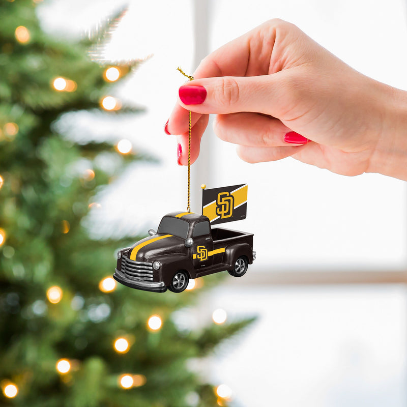 San Diego Padres Rally Truck Ornament