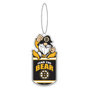 Boston Bruins Gift Tag Ornament, Gnome Fan
