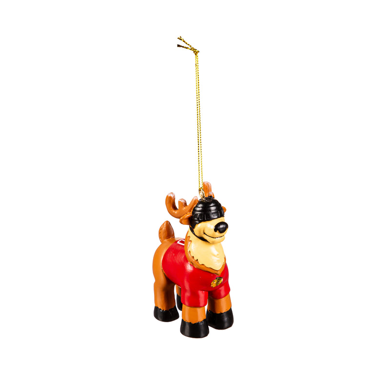 Reindeer Player Ornament, Chicago Blackhawks,3ot4355rpo