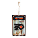 Philadelphia Flyers, Metal Corrugate Ornament,3ot4370mcb