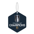 Flat Shaped Ornament, 2023 Stanley Cup Champions, Vegas Golden Knights